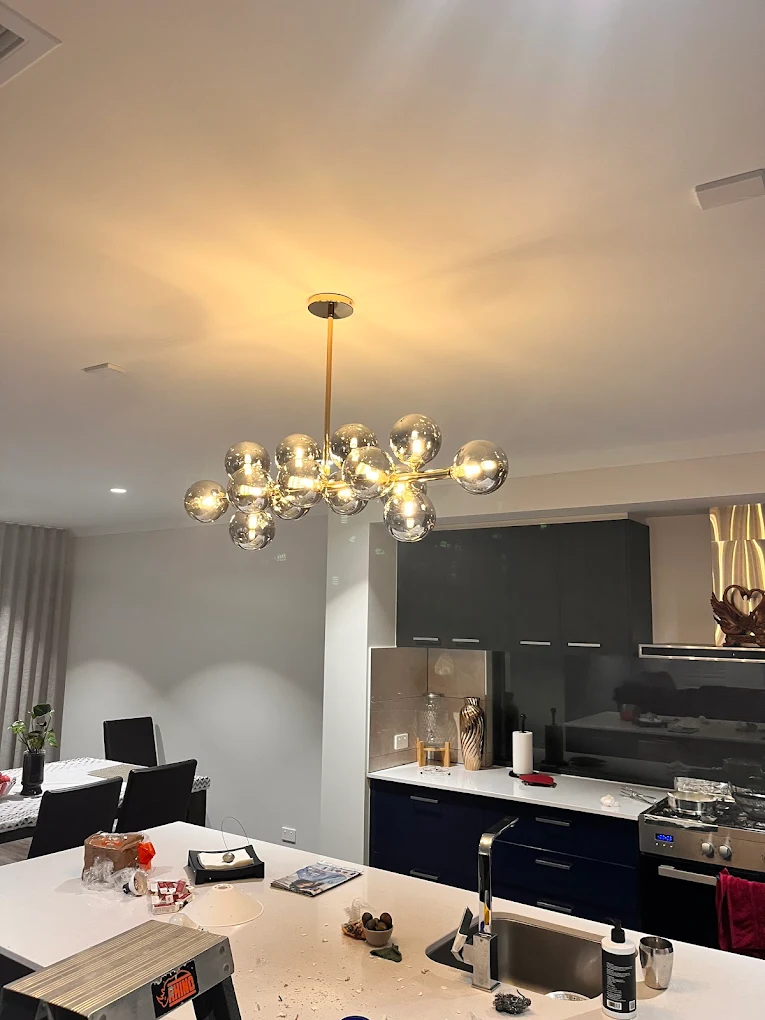 Kitchen Lights Installation
